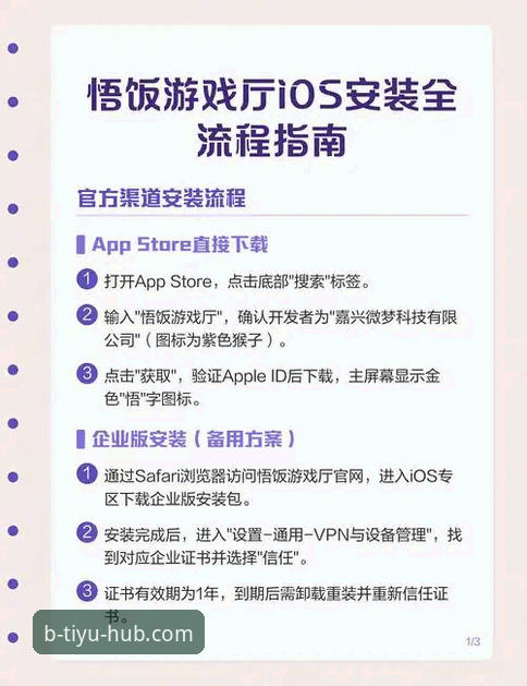 B体育官方下载iOS版 B体育官方下载iOS版实用必备知识:从安装到安全使用的全流程指南